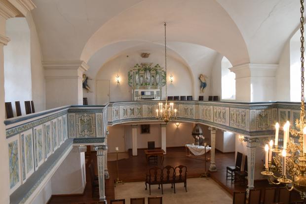 Schlosskapelle im Erdgeschoss des Südflügels
