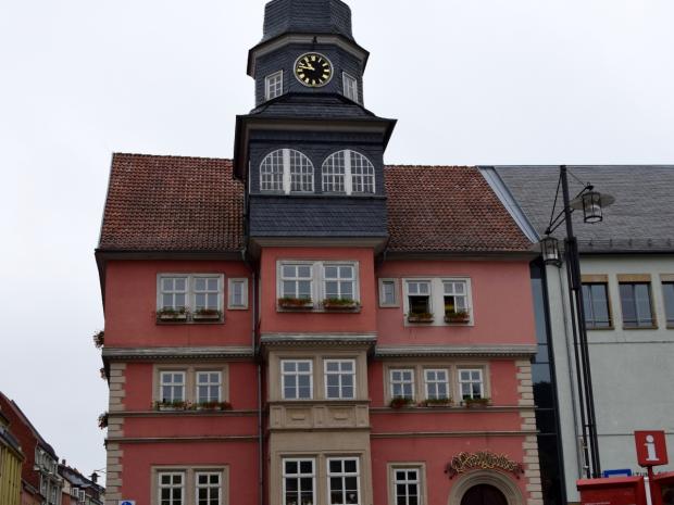 Das Rathaus am Marktplatz