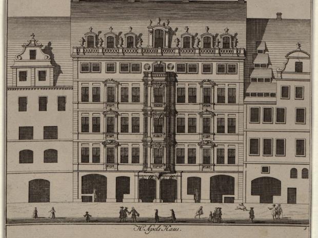 Apels Haus nach dem Umbau 1706
