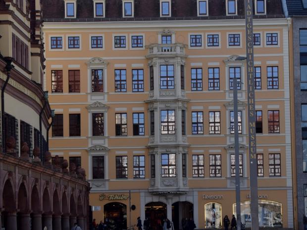 Marktplatz mit Apels Haus